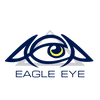 Logo of 'Eagle Eye' with an eye design on a white background